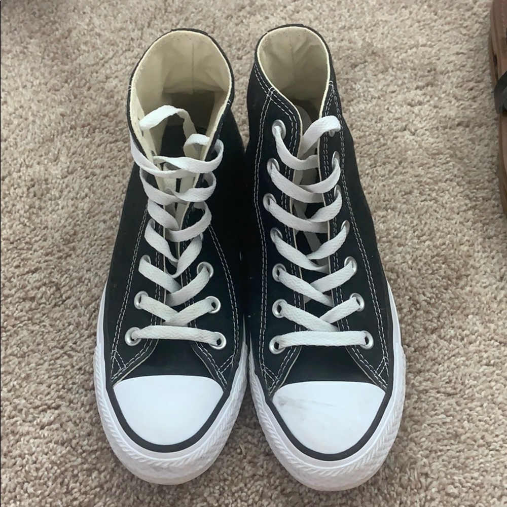 Black High Top Converse